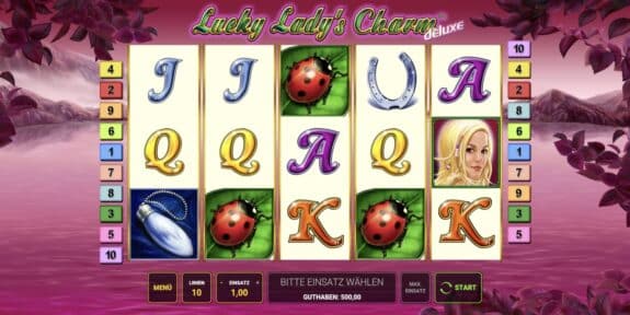 Lucky Lady's Charm Deluxe Slot Novoline