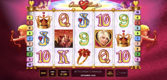 Queen of Hearts Deluxe Slot Novoline